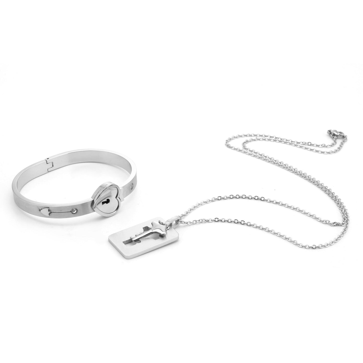 Oferta Especial -50% Pack de Pulsera y collar Love Lock💘