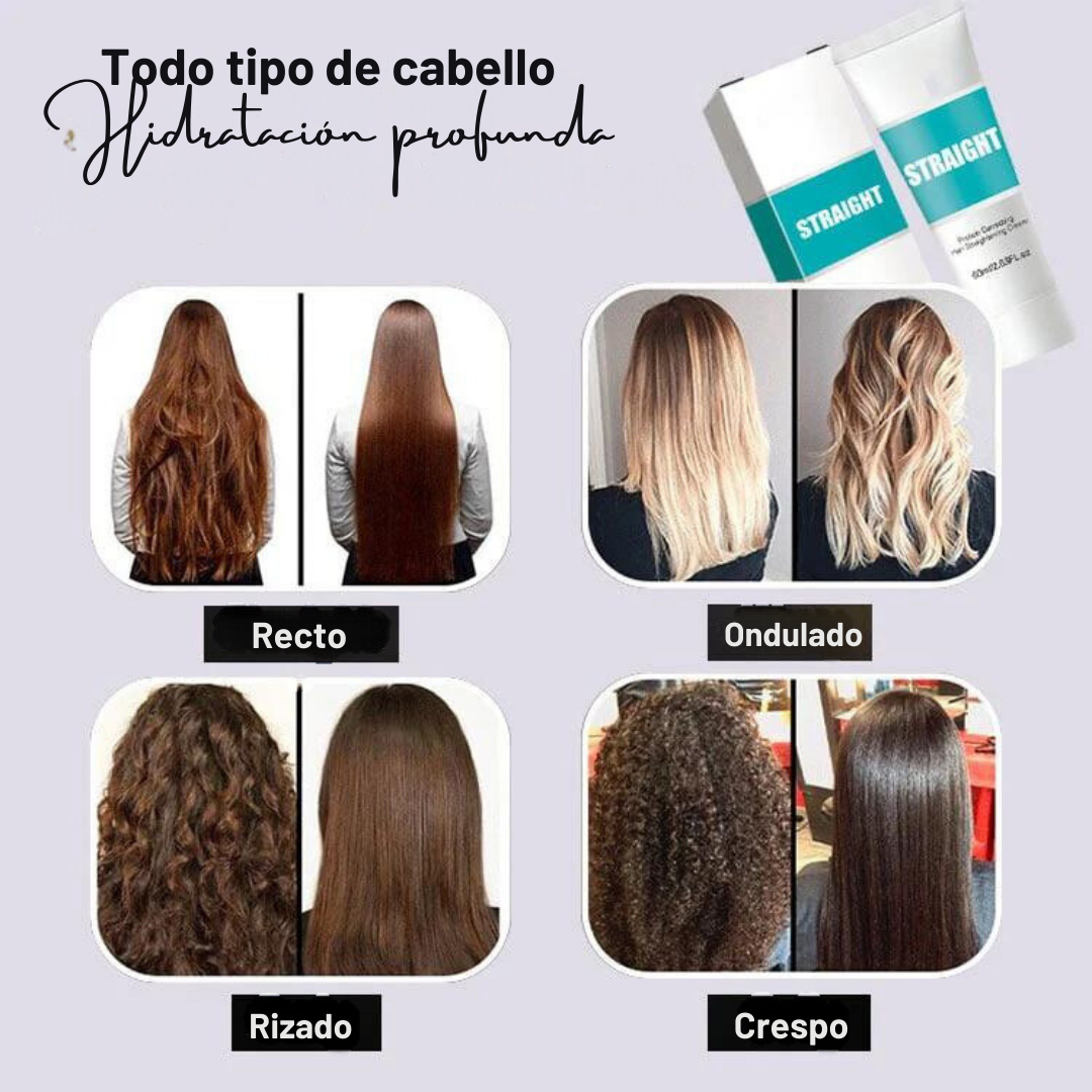 Crema capilar con tratamiento de queratina + 1 Unidad Gratis 🎁