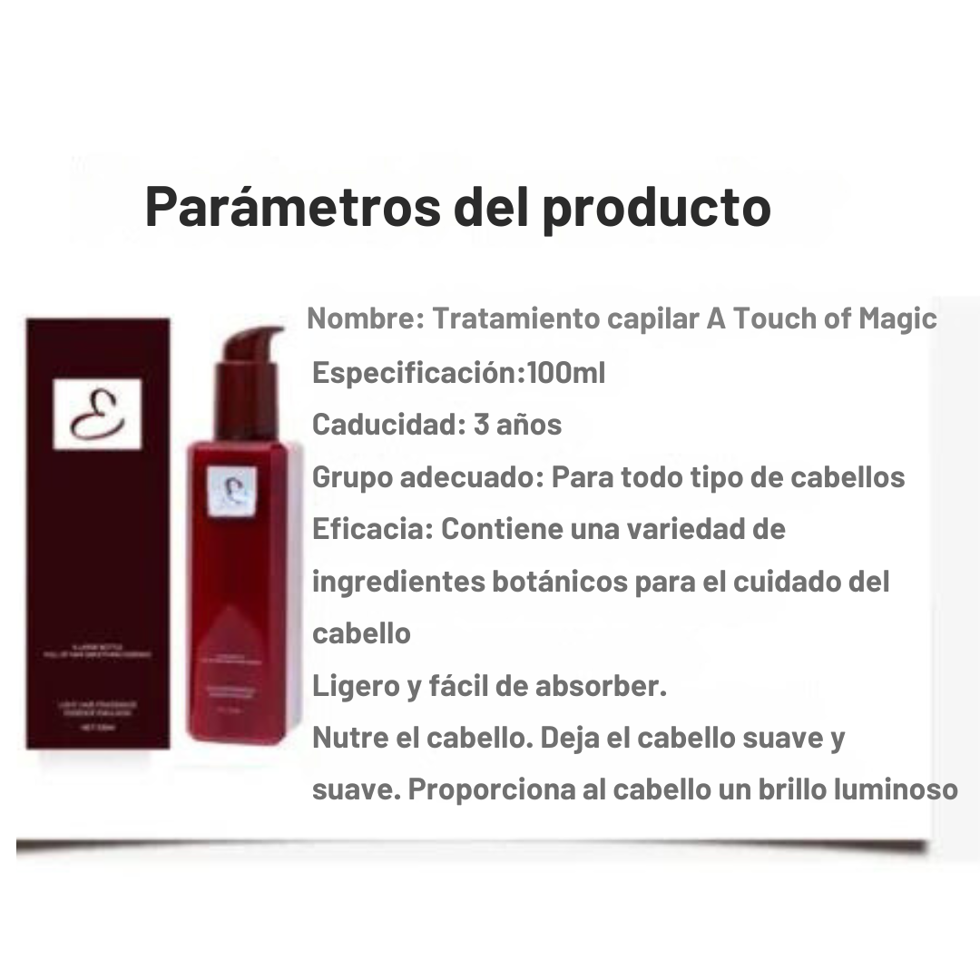 🤩 UN TOQUE MÁGICO PARA EL CUIDADO DEL CABELLO