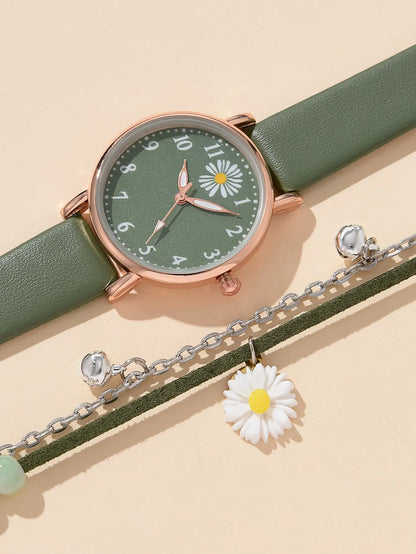 Reloj Margarita 🌼 + 2 pulseras extra de regalo 🎁